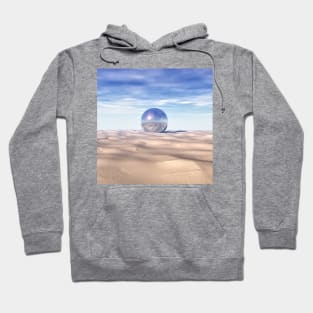 Mysterious Sphere in Desert Hoodie